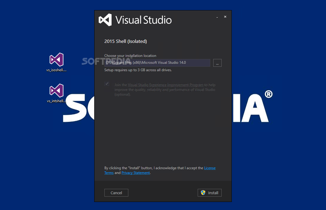 Visual Studio Isolated Shell Download